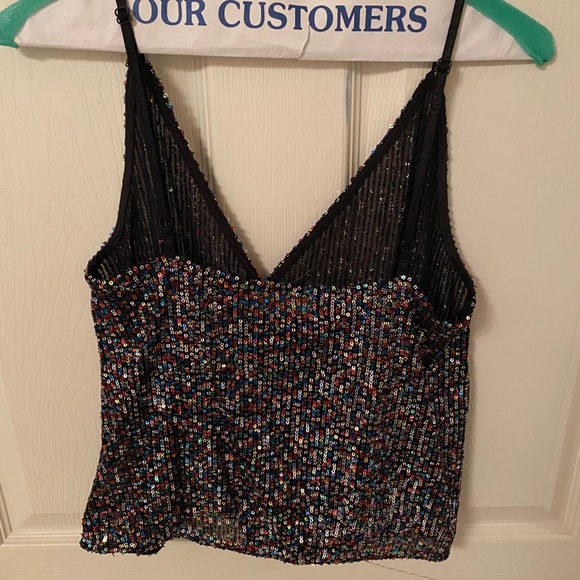 Altar’d State Sequin Crop Top - Picture 3 of 3